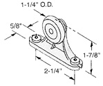 e-z guide fixed wheel